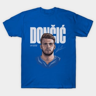 Luka Doncic Dallas Game Face T-Shirt